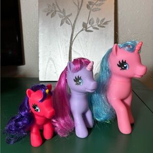 Gi-Go Wonderland Pony  Unicorns Fakie 3 lot